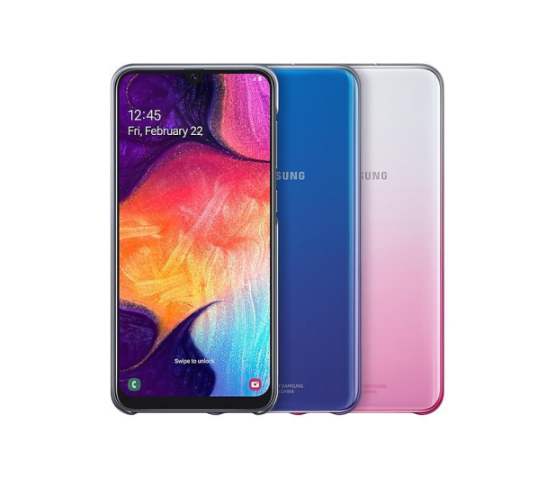 Etui Gradation Cover do Samsung Galaxy A50 rózowe - 493085 - zdjęcie 6